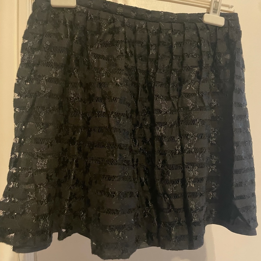 Black skirt